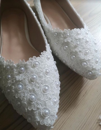 Braut schuhe perlen - braut,