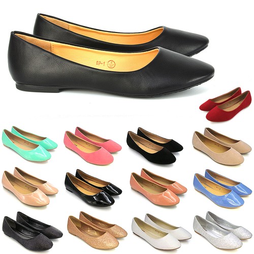 Flache damen pumps slipper - flache,