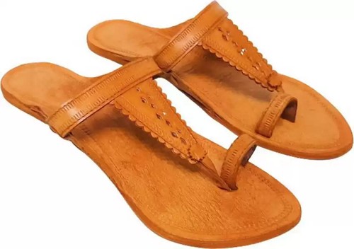 Damen kolhapuri soft - damen, leder