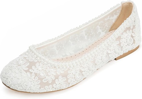 Bridaluxe brautschuhe flach - bridaluxe,